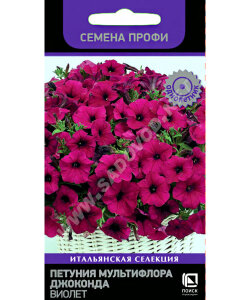 Петуния мультифлора Джоконда Виолет (ПРОФИ)