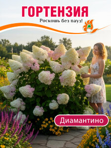 Гортензия Диамантино (метельчатая) 