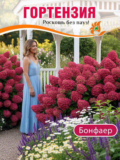 Гортензия Бонфаер (метельчатая) саженцы 